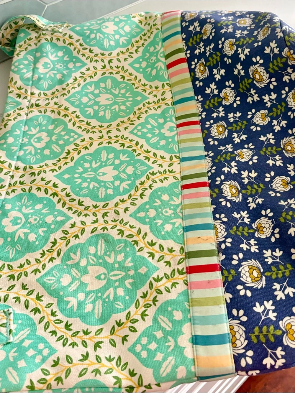 Matilda Jane Brilliant Daydream Neat & Tidy Fabric Storage Bin Bucket Bag NWOT